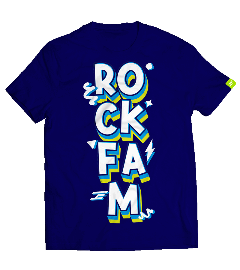 ROCKFAM NEON GLOW MAJICA