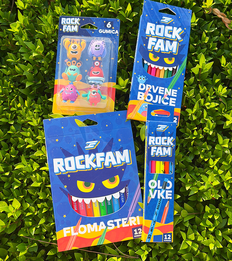ROCKFAM KOMPLET PRIBORA 2026